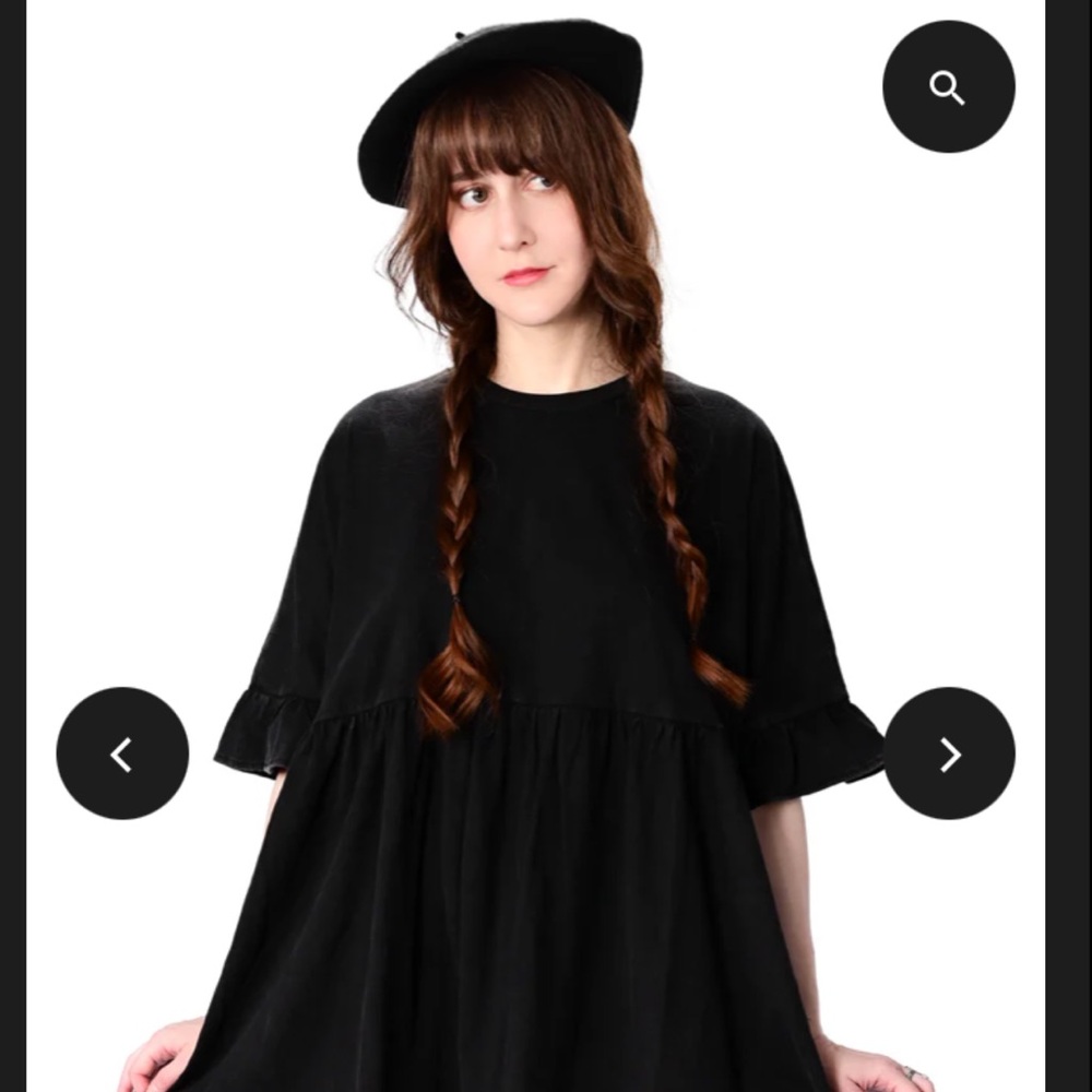 Foxblood Khloe Babydoll Tunic Dress